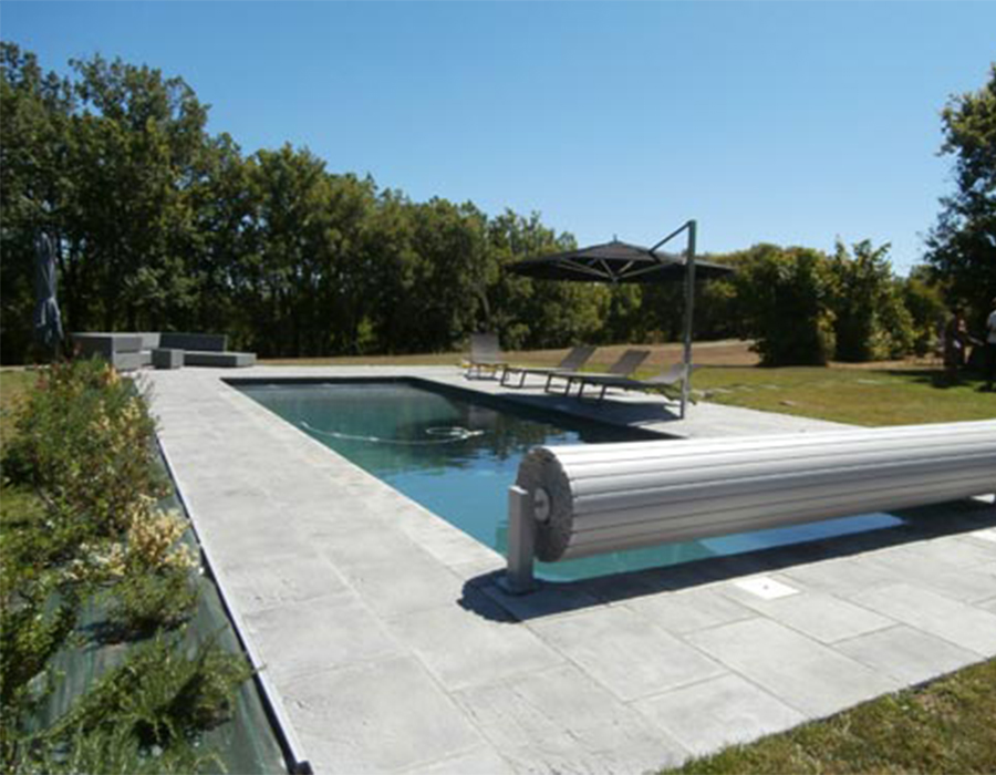 Piscine Liner gris anthracite